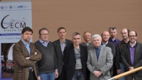 From left: Felix Otto, Sabir Gusein-Zade, Helge Holden, Eduard Feireisl, Gerhard Frey, Marian Mrozek, Corrado De Concini, Jean-Francois Le Gall, Misha Sodin, Joan Bagaria